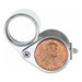 18mm 10x Chrome Teardrop Economy Jewelers Loupe - widgetsupply.com