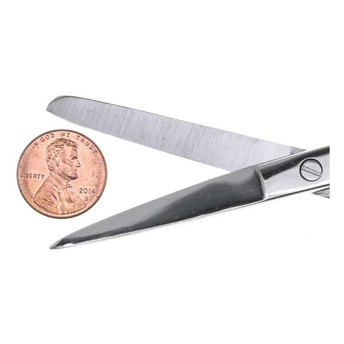 5 1/2 inch Straight Sharp/Blunt Scissors - widgetsupply.com