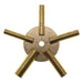 Brass Clock Winding Key - 5 Even Sizes - widgetsupply.com