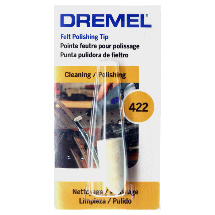 Dremel 422 - Felt Polishing Tip - widgetsupply.com