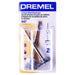 Dremel 447 Carbon Steel Brush Set - 2pc - widgetsupply.com