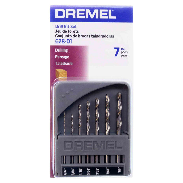 Dremel 628-01 Precision Drill Bit Set - 7pc - widgetsupply.com