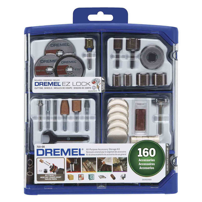 Dremel 710-08 160pc All Purpose Accessory Kit - widgetsupply.com
