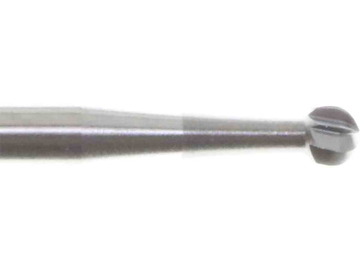 2.0mm Round Carbide Bur - 3/32 inch shank - Germany - widgetsupply.com