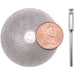 40mm - 1 5/8 inch 150 Grit Diamond Disc with Mandrel - 1/8 inch shank - widgetsupply.com