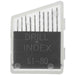 20pc Twist Drill Bits No 61-80 Plastic Index Case - widgetsupply.com
