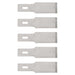 Excel 20018 #18 Large Chisel Knife Blades - USA - 5pc - widgetsupply.com