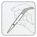 Fiskars 01-002353J Fingertip Control Clamp Tweezer - widgetsupply.com
