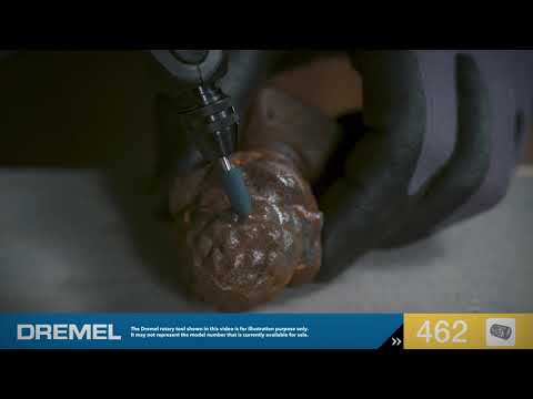 Dremel 462 - 1/4 inch Flame Rubber Polishing Point