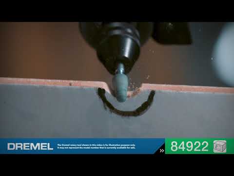 Dremel 84922 - 3/16 x 13/32 inch CONE Grinding Stone - 2pc