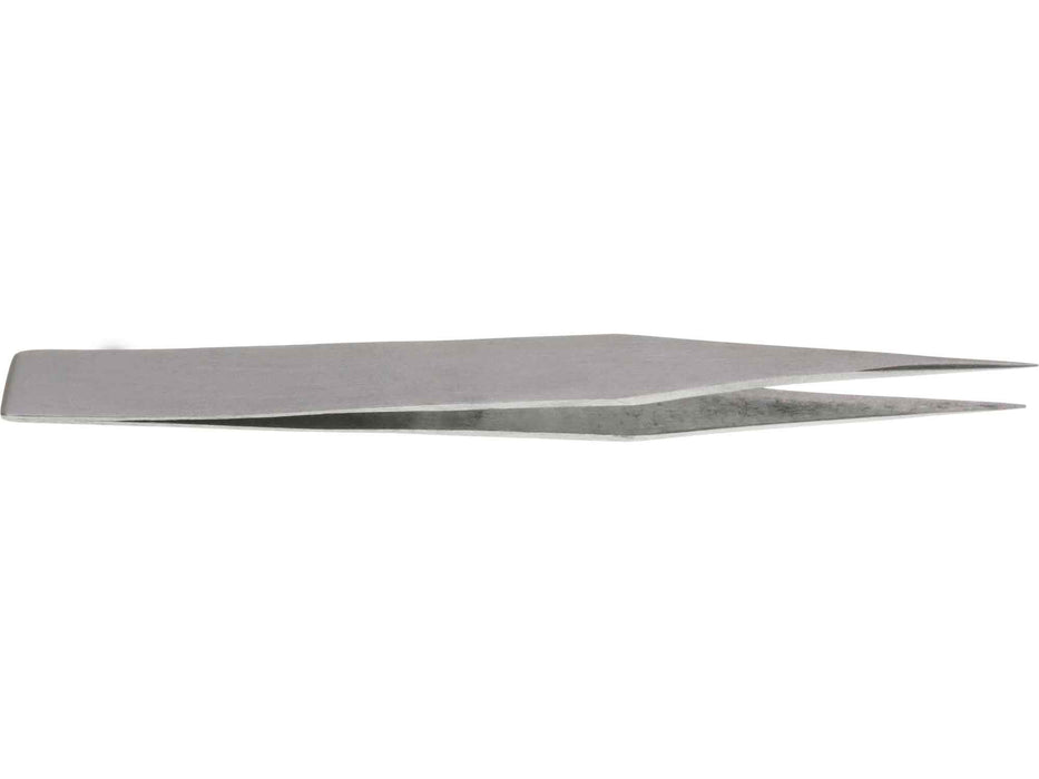 4 3/4 inch Tapered Tweezer - Fine Tip - widgetsupply.com
