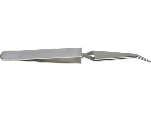 4.5 inch Curved Medium Clamp Tweezer - widgetsupply.com