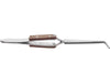 6.5 inch Right Angle Blunt Serrated Clamp Tweezer - Fiber Grip - widgetsupply.com
