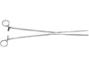 16 inch Straight Hemostat - Serrated Jaws - widgetsupply.com