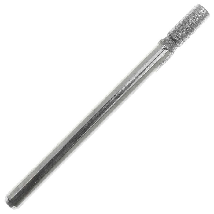 03.2mm - 1/8 inch 240 Grit Cylinder Diamond Burr - 1/8 inch shank - widgetsupply.com