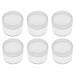 38.1mm - 1 1/2 inch Round Plastic Containers - Screw On Lid - 6pc - widgetsupply.com