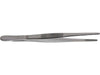 5 inch Serrated Thumb Tweezer Blunt Tip - widgetsupply.com