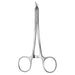 5 inch V-Splinter Hemostats - 90 degree bent needle holder serrated tip - widgetsupply.com