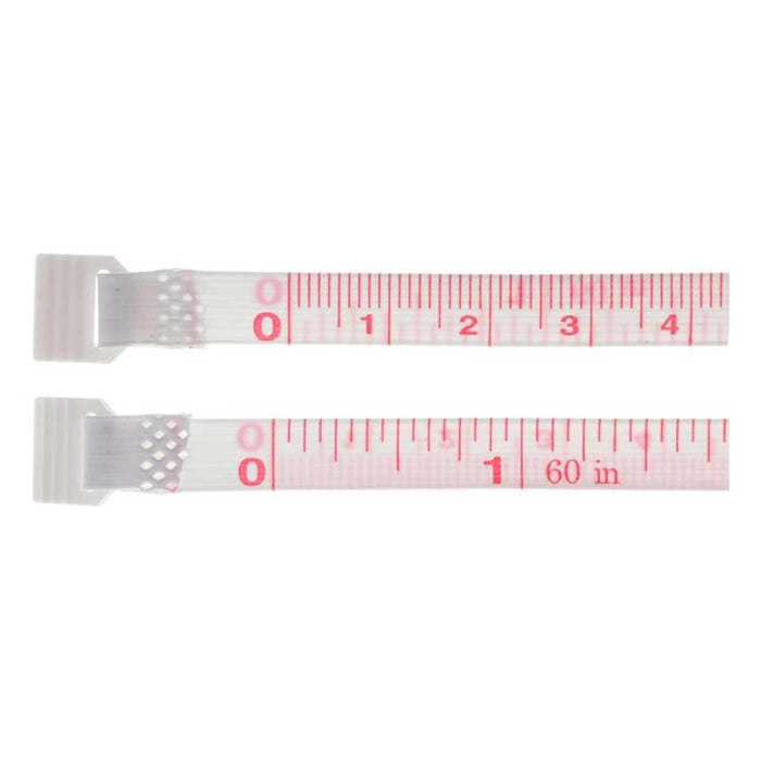 5 foot Fiber Glass Tape Measure with Lock - Color Varies - widgetsupply.com