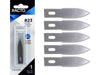 X-ACTO X223 5pc #23 Double Edged Corner Stripping Knife Blades - widgetsupply.com