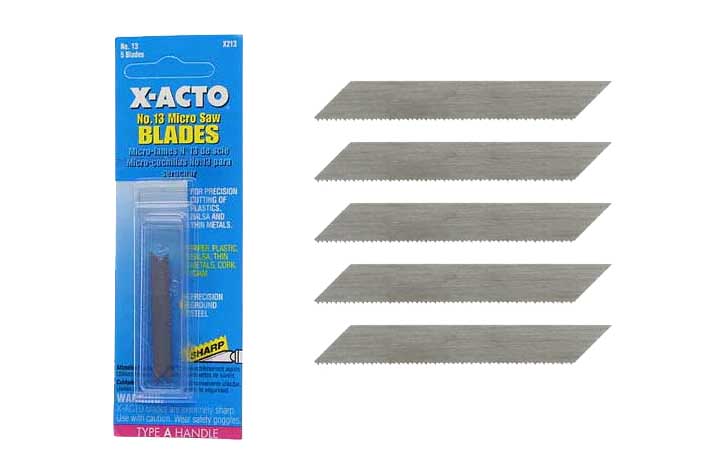 X-ACTO X213 - 5pc Micro Saw Blades - Discontinued by X-ACTO