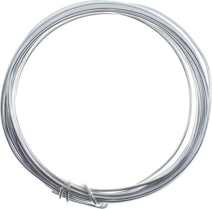 Darice 1999-1551 Silver 16 Gauge Aluminum Wire - 3 yards - CLOSEOUT