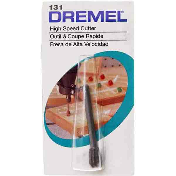 Dremel 131 - 1/4 inch Inverted Cone HSS Cutter - Open Package