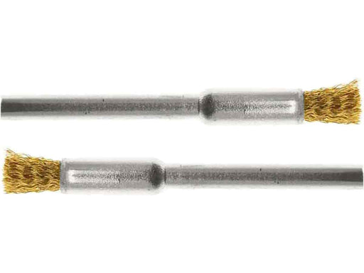 Brass End Brush - 36pc - 1/8 inch shank - widgetsupply.com