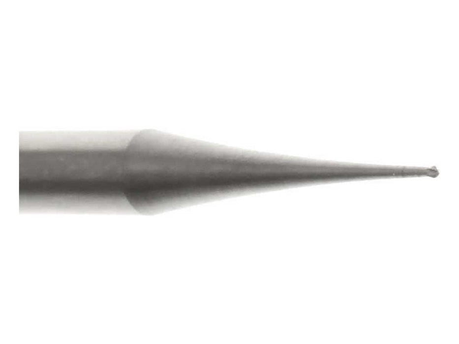 0.3mm Steel Round Bur - Germany - 3/32 inch shank