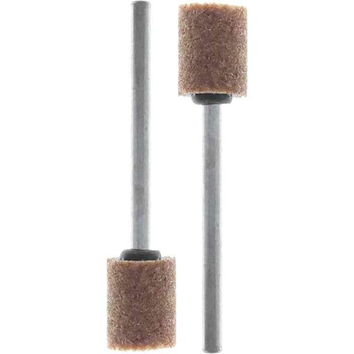 10.3mm - 13/32 inch Brown Cylinder Grinding Stone - USA - 1/8 shank - widgetsupply.com
