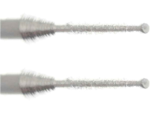 01.4 x 11.3mm 600 Grit Cone Diamond Burr - 1/8 inch shank - widgetsupply.com