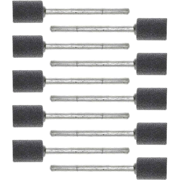 09.5mm - 3/8 x 17/32 inch Cylinder Grinding Stones - USA - 1/8 shank - CLOSEOUT