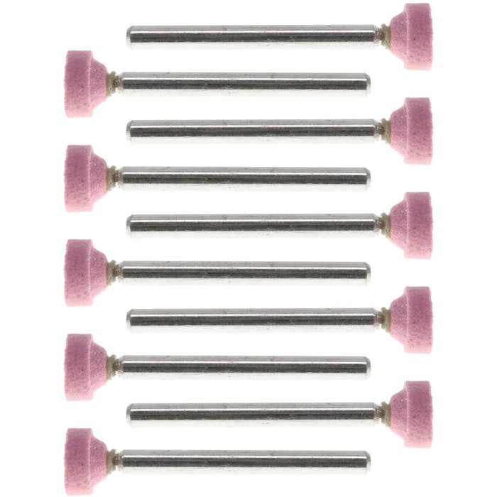 07.9mm - 5/16 x 1/8 inch Pink Grinding Wheel - 1/8 inch shank - widgetsupply.com