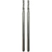 01.9mm 40 Grit Cylinder Diamond Burr - 1/8 inch shank - widgetsupply.com