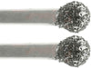 05.5mm 40 Grit Round Diamond Burr - 1/8 inch shank - widgetsupply.com