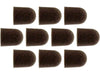 10 x 15mm 120 grit Sanding Caps - 100pc - widgetsupply.com