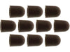 10 x 15mm 180 Grit Sanding Caps - 100pc - widgetsupply.com