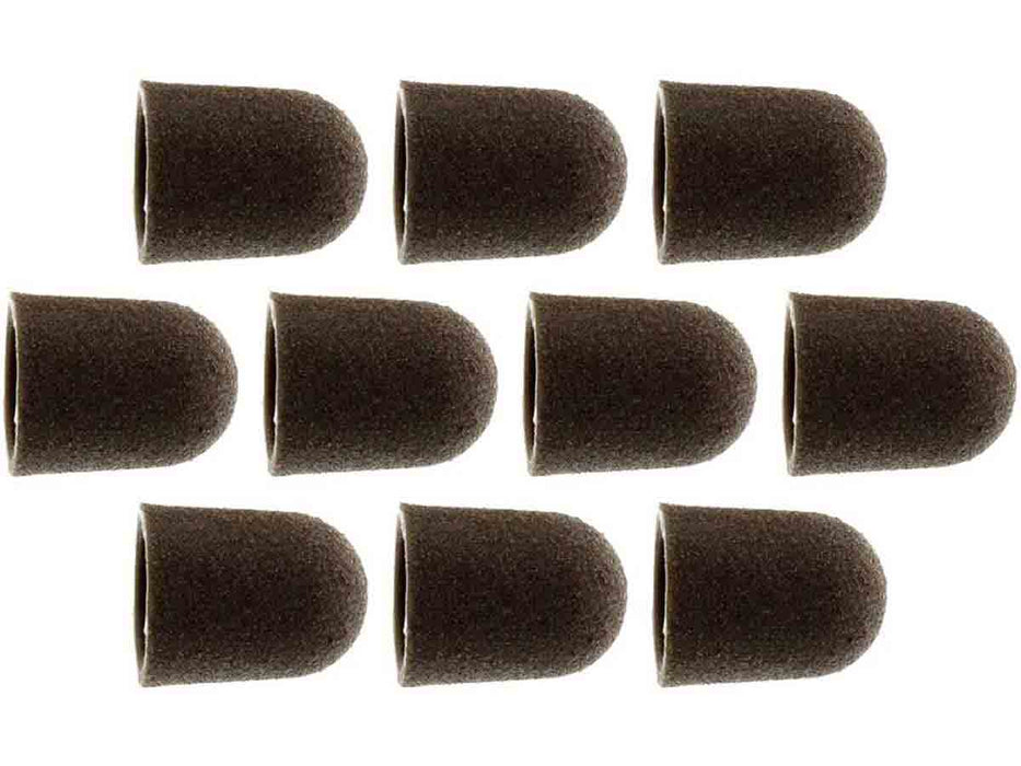 10 x 15mm 180 Grit Sanding Caps - 100pc - widgetsupply.com