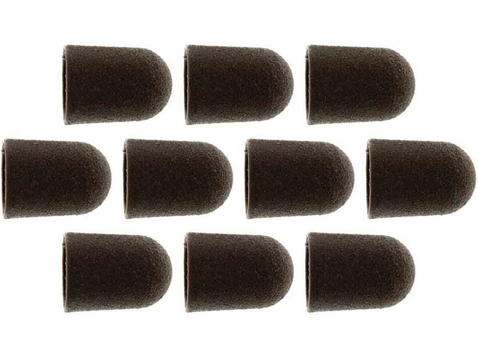 16 x 25mm 180 Grit Sanding Caps - 10pc - widgetsupply.com