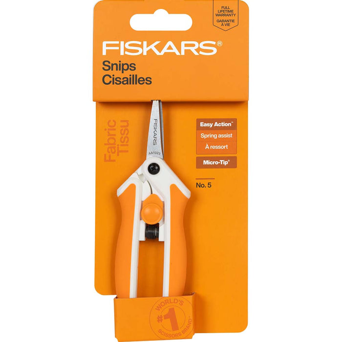 Fiskars 9050 Easy Action Micro-Tip Scissors - widgetsupply.com