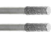 03.1mm 150 Grit Cylinder Diamond Burr - 1/8 inch shank - widgetsupply.com