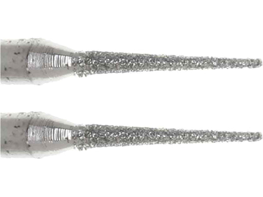 01.4 x 13mm 150 Grit Cone Diamond Burr - 1/8 inch shank - widgetsupply.com