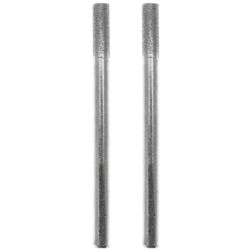 03.1mm - 1/8 inch 400 Grit Cylinder Diamond Burr - 1/8 inch shank - widgetsupply.com
