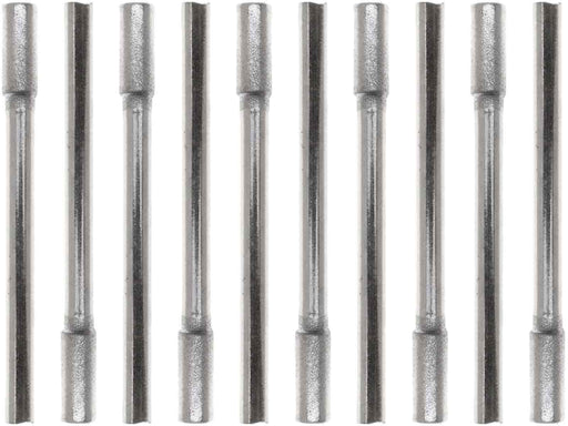 03.8mm - 5/32 inch 400 Grit Cylinder Diamond Burr - 1/8 inch shank - widgetsupply.com