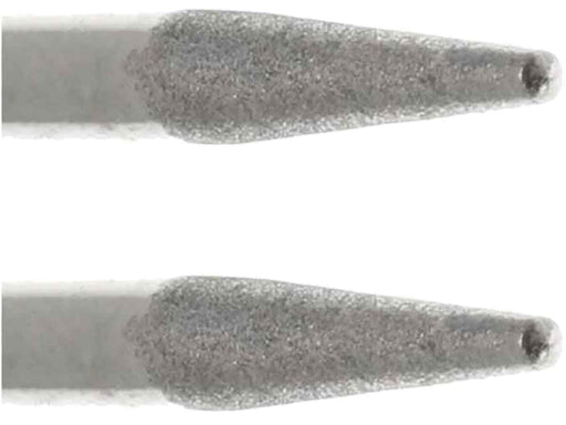 03.2mm - 1/8 inch 400 Grit Cone Diamond Burr - 1/8 inch shank - widgetsupply.com