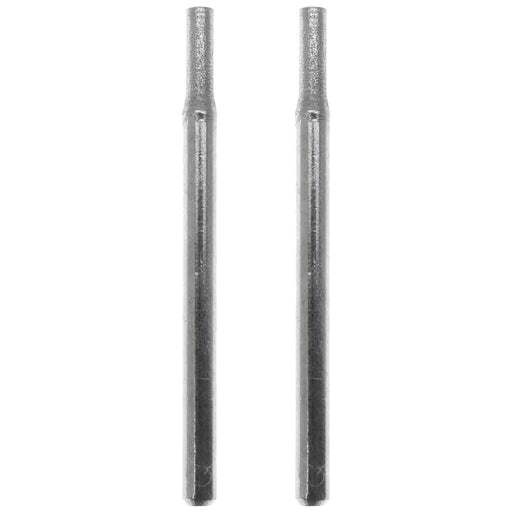 02.4mm - 3/32 inch 600 Grit Cylinder Diamond Burr - 1/8 inch shank - widgetsupply.com