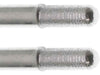 02.9mm - 7/64 inch 600 Grit Rounded Cylinder Diamond Burr - 1/8 inch shank - widgetsupply.com