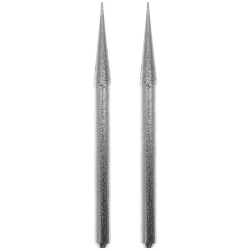 03.2mm - 1/8 inch 600 Grit Cone Diamond Burr - 1/8 inch shank - widgetsupply.com