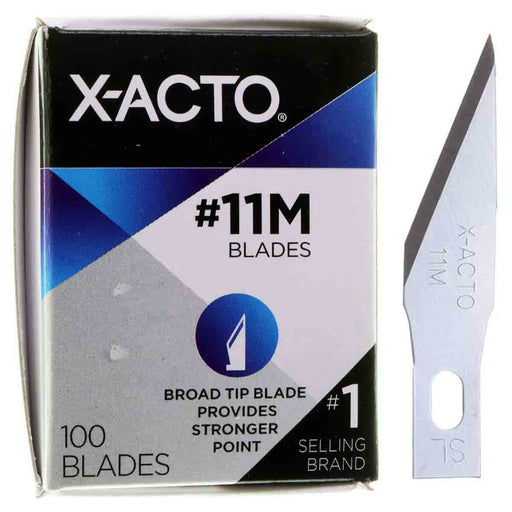 X-Acto X611 100 Pack #11 Classic Fine Point Blade