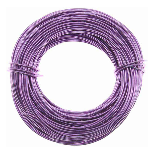 Beadsmith Lavender 18 Gauge Aluminum Wire - 39 feet - widgetsupply.com
